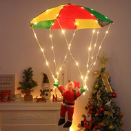 Leather Line Parachute Lights Garden Parachute Hanging Old Man Christmas Christmas Eaves String Ligh