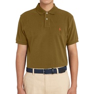 POLO 02 SHIRT Custom Fit 100% Cotton - Dark Beige Polo Shirt Polo T Shirt Men