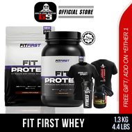 Fit First - Fit Protein Halal Whey 30g Protein With L-Carnitine [3LBS / 1.36KG / 38 Servings]