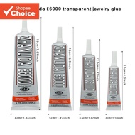E6000 Super Glue Zhanlida 25/50/110ML Transparent Jewelry Decorations Glue Adhesive Sticky Drill Rhi