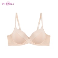 WIENNA  Best Sellers เสื้อชั้นใน Beauty 5 Cup DB22412 (AC32-34B32-36) สีดำ สีเนื้อ สีม่วงน้ำเงิน ( R