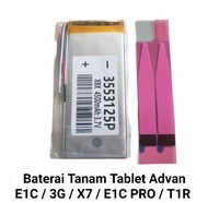 COD Baterai Vandroid ADVAN E1C 3G dan Lem Perekat BATRE tanam X7 E1C PRO T1R T1S tab tablet