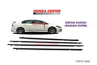 pelipit karet kaca luar weather strip luar honda civic fd fd1 fd2 2006 2007 2008 2009 2010 2011 depa