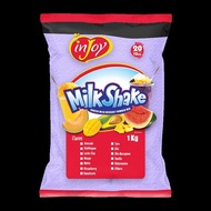 Injoy Ube Macapuno Milk Shake Flavor Powder Mixed /1KG