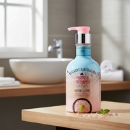 VEILMENT Korea - Pink Salt Scrub Body Wash 400ml | Exfoliating & Smooth Skin Care | Spa Body Cleanse