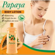 DISAAR Organic Papaya Skin HAND & BODY LOTION WHITENING BRIGHTENING + Vit E PAPAYA BODY LOTION 600ML
