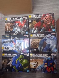 全新 Bandai 高達模型 HG 1/144 一年戰爭 Gundam / Guntank / GM / Zaku I / Z'Gok / Guncannon / Zaku II