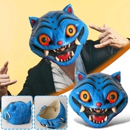 Halloween Cosplay KPop Demon Hunter Face Mask Latex Derpy Tiger Costume Party Fancy Dress