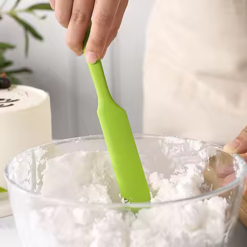 Silicone Spatula Small Integrated Cake Making Applicator Jam Cheese Spatula Cream Spatula Baking Too