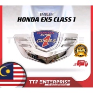 EMBLEM CLASS-1 LOGO CLASS-1 DEPAN HONDA LOGO CLASS-1 MOTOR