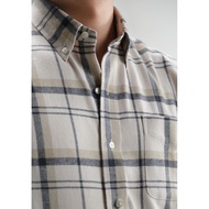 era-won Premium Quality เสื้อเชิ้ต คอปก Dress shirt Regular Shirt แขนยาว สี Oreo Smart