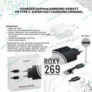 Charger Carger Samsung Tablet 45W Tab S7 S8 S9 S7+ S8+ S9+ / Ultra /FE