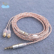 [LI] HiFi Earphone Upgrade Cable MMCX 3.5mm 1.2m Silver Plated Core Cable For Sennheiser IE200/IE300