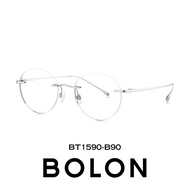 BOLON | แว่นสายตาไร้กรอบไทเทเนียมสไตล์เรโทรป้องกันแสงสีฟ้า