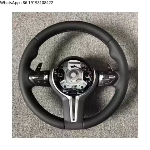Factory Custom for BMW F10 F20 F30 E90 E60 PerFormance Full Leather Custom Steering Wheel for BMW M3