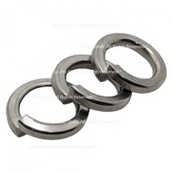 Set of 05 304 Stainless Steel Temple Feathers Size M10 (10 Li) M113341