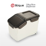 SLIQUE Rice Storage Rice Dispenser Container w/ Measuring Cup 6kg Airtight | Storage Essentials