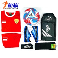 Sepatu FUTSAL Anak Paket Komplit 7  (Kaos kaki Deker Tas Jersey Bola Sarung Kiper)  SD-SMP