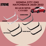 XTREME AUTO HONDA CITY GN2 HATCHBACK 2020-2022 CAR REAR BUMPER CANARD ACCESSORIES