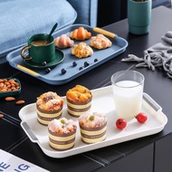 Plastic cup tray, modern style cup tray, tea tray, cup holder (random delivery)