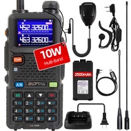 UV-5RM Radio-10W GMRS Handheld Radio Multi-Frequency Two Way Radio for Adults, Long Range Portable H