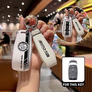 Car Key Case Cover Protector Shell for Mercedes Benz AMG C S Class W206 W223 S350 C260 C300 S400 S45