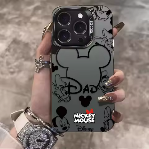 Mickey Minnie Art Line Case for Xiaomi Redmi 15 15C 14C 13 13X 13C 12 12C 10 10A 10C A5 A4 A3 Turbo 