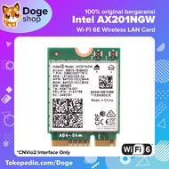 NEW Intel WiFi 6 AX201 Wireless Card Bluetooth 5 M.2 NGFF AX201NGW CNVio2
