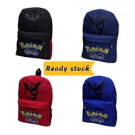 Ready Stock! Pokemon Beg School Bag Budak Beg Sekolah School Bags Sekolah Beg Pony Beg
