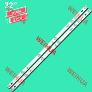 New 2pcs/set 6LED(6V) 560mm LED Backlight Strip for TCL L32P1A L32F3301B 4C-LB3206-HR03J 4C-LB3206-H