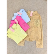 KEMEJA 2in1 bydoe lace pocket shirt K76 fx