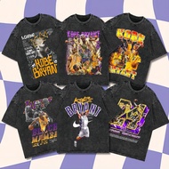 Purple Haze "Kobe Bryant" Oversized T-Shirt | Stone Wash | Kobe Bryant T-shirt | Lakers T-shirt | NB