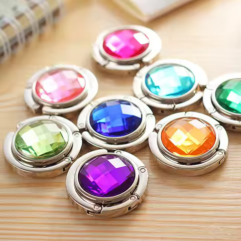 Magic Traceless Gem Hook Invisible Metal Hook Creative Bearing Strong Table Hanging Package Multi-Co