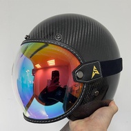 Universal Motorcycle Helmet Bubble Shield Visor Lens Sunglasses Goggles Accessories Fit All Vintage Retro Open Face Half Helmets