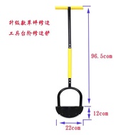 Manual Edge Cutting Shovel Half-moon Lawn Edger with Handle Serrated Hand Lawn Edging Tool Step Edgi