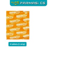 Enervon-C Plus Vitamin C + B Complex 4 Tablets (1 Strip) [ Vit c 500mg ]
