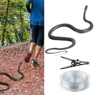 Interesting Fake Snake With String And Clip Creative Simulation Fake Snake Toy Snake On A String Pra