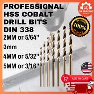 Professional HSS M35 Cobalt Drill Bit Stainless Steel Hard Metal Aluminium Cast Iron