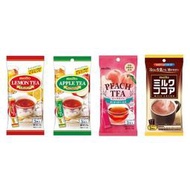 +東瀛go+meito 名糖 3入 果汁沖泡粉 蘋果/檸檬/水蜜桃紅茶 水果茶 牛奶可可亞 即溶粉 沖泡飲品 日本原裝