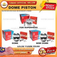 (DOME) LC135/ Y15ZR/ FZ150/ 57MM TOKAHI HIGH COMPRESSION RACING PISTON SUPERHEAD Y15 Y SUKU