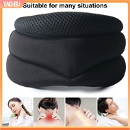 yakhsu|  Airplanes Sleeping Neck Pillow Memory Foam Neck Pillow Adjustable Memory Foam Travel Pillow for Neck Support on Airplanes Comfortable Hook Loop Design for Office or Home