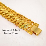 Gelang Kendari Perhiasan Lapis Emas 24K gold Dubai Gelang Tangan Bracelet Fashion bangle