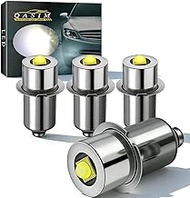 Qasim P13.5S LED Flashlight Bulb Super Bright PR2 PR3 3W LED Emergency Work Headlamp Torch Flashligh