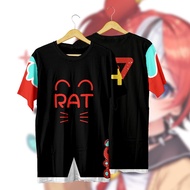 T-shirt || Hololive HAKOS BAELZ Full Print Anime T-SHIRT