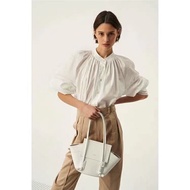 Oroton Cowhide This Year's Popular New Style Tote Bag Casual Niche Commuter Underarm Bag Handbag