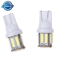 1PCS T10 LED W5W 194 7020 SMD 10Led Car Auto Tail Brake Parking Lights Lamp Bulb clearance light pla