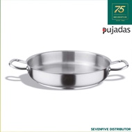 PUJADAS กระทะ กระทะท้องแบน สแตนเลส PAELLA 2หูจับ PUJ1-205
