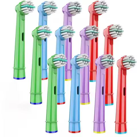 4/8/12/16/20pcs Replacement Kids Children Tooth Brush Heads For Oral B EB-10A Pro-Health Stages Elec
