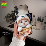 HP Real Case Samsung A70 Latest Motif - Case Shinyhp - New Glossy Case Samsung A70 Phone Case [CAT M