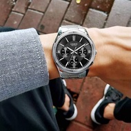 ใหม่ล่าสุด นาฬิกาข้อมือผู้ชาย นาฬิกาผู้ชายCasio นาฬิกาข้อมือ นาฬิกาคาสิโอCasio รุ่นใหม่ เรียบหรู สวยดูดี เลสหนา สายสแตนเลส